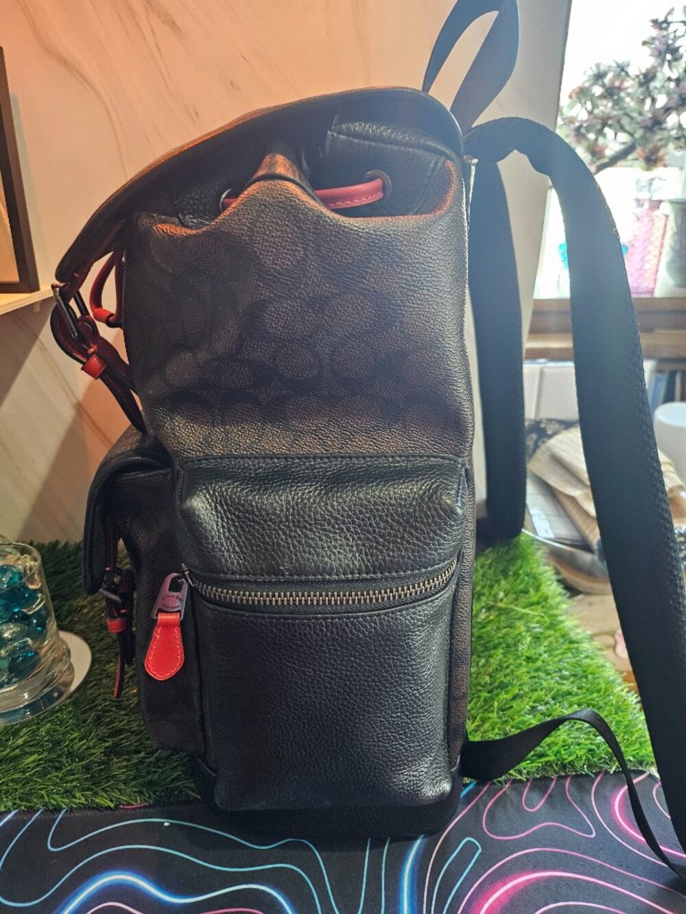 Coach Sprint Backpack In Signature Canvas - Picture 3 of 6